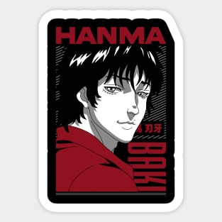 Baki Hanma Sticker